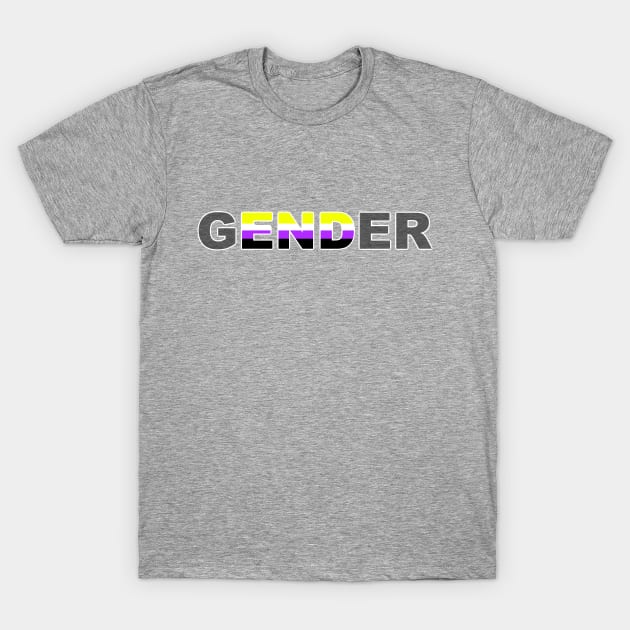 End Gender T-Shirt by TangletallonMeow